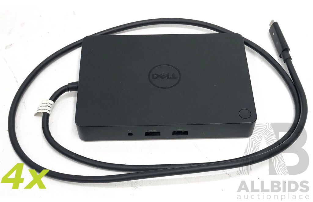 Dell (WD15) USB-C Docking Station - Lot of Four