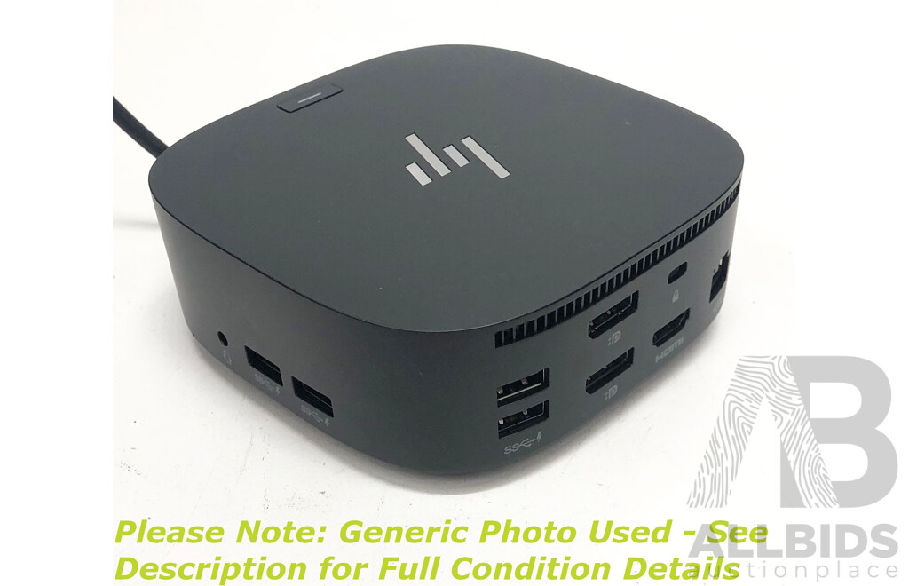 HP (HSN-IX02) USB-C Dock G5 w/ Power Supply