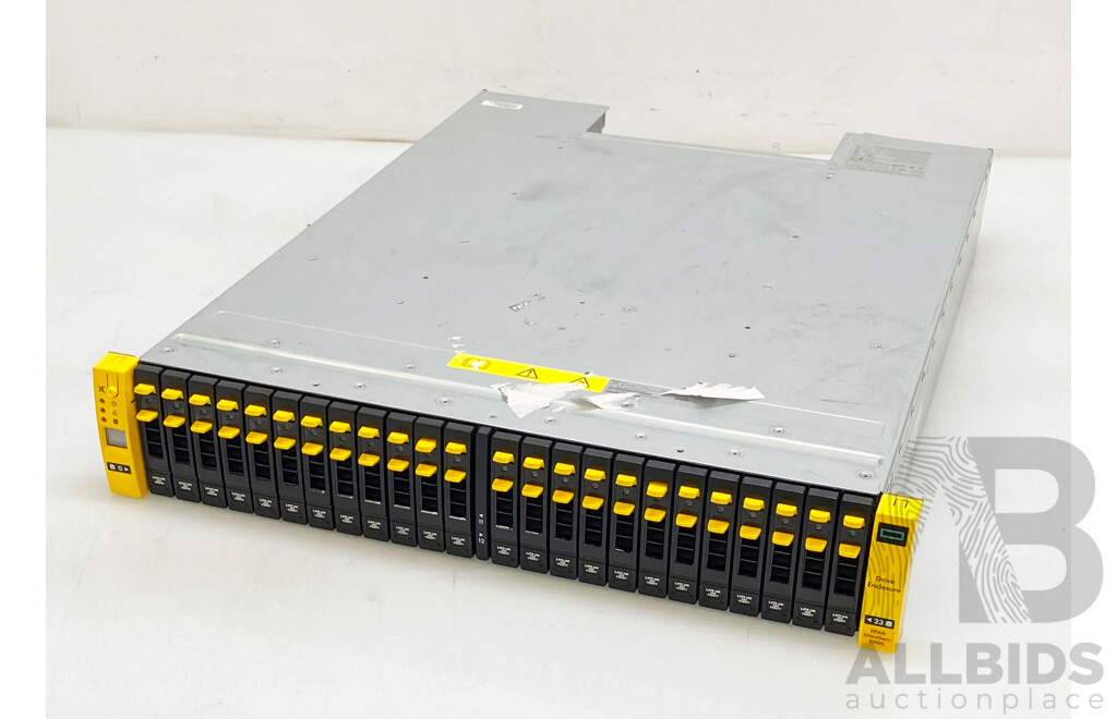 HP (3PARA-ST1111) StoreServ 8000 24-Bay Drive Enclosure W/ 43.68TB Storage & Modules