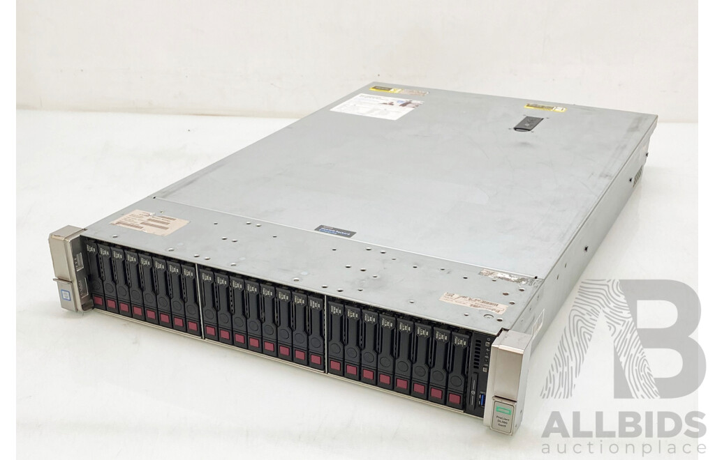 HP ProLiant DL380 Gen9 Dual Intel Xeon (E5-2667 V4) 3.2GHz-3.6GHz 8-Core CPU 2RU Server W/ 256GB DDR4 & 27TB Storage