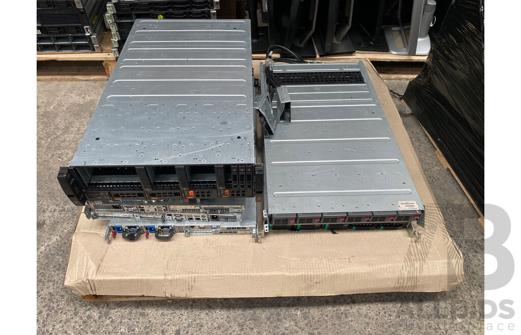 Assorted Lot of Servers/Storage Array (HP/Dell)