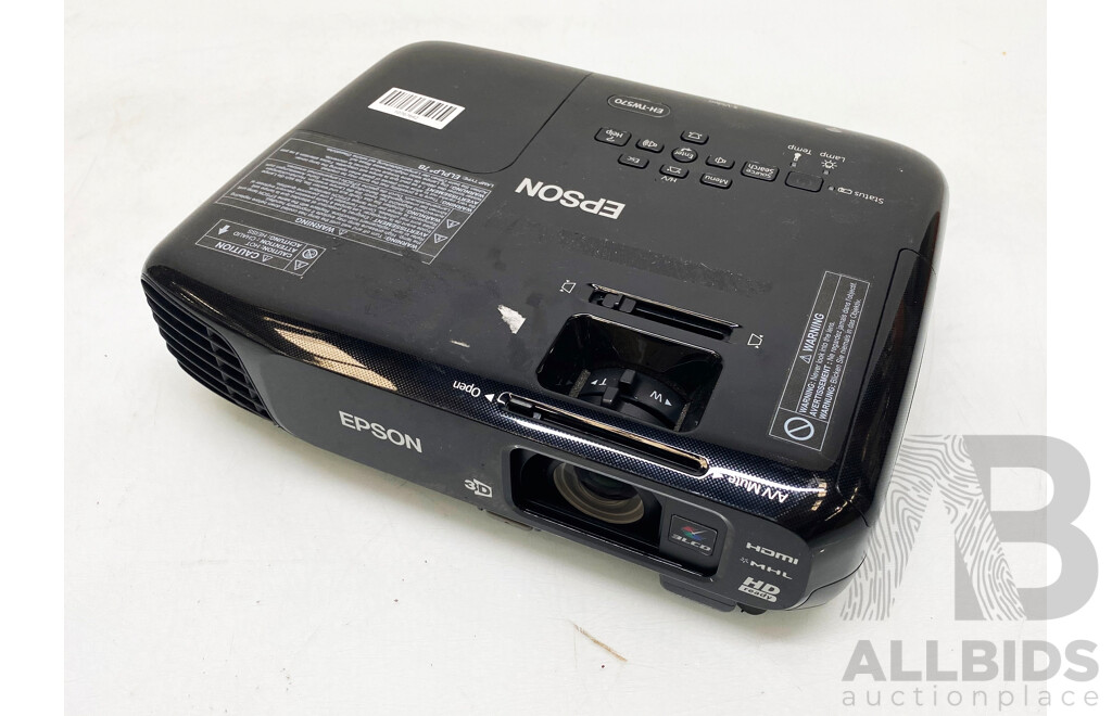 Epson (EH-TW570) WXGA Home Video Projector