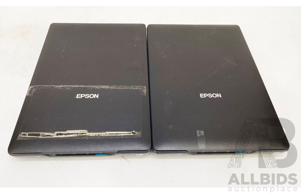 Epson (J371A) Perfection V39 Photo Scanner - Lot of Two