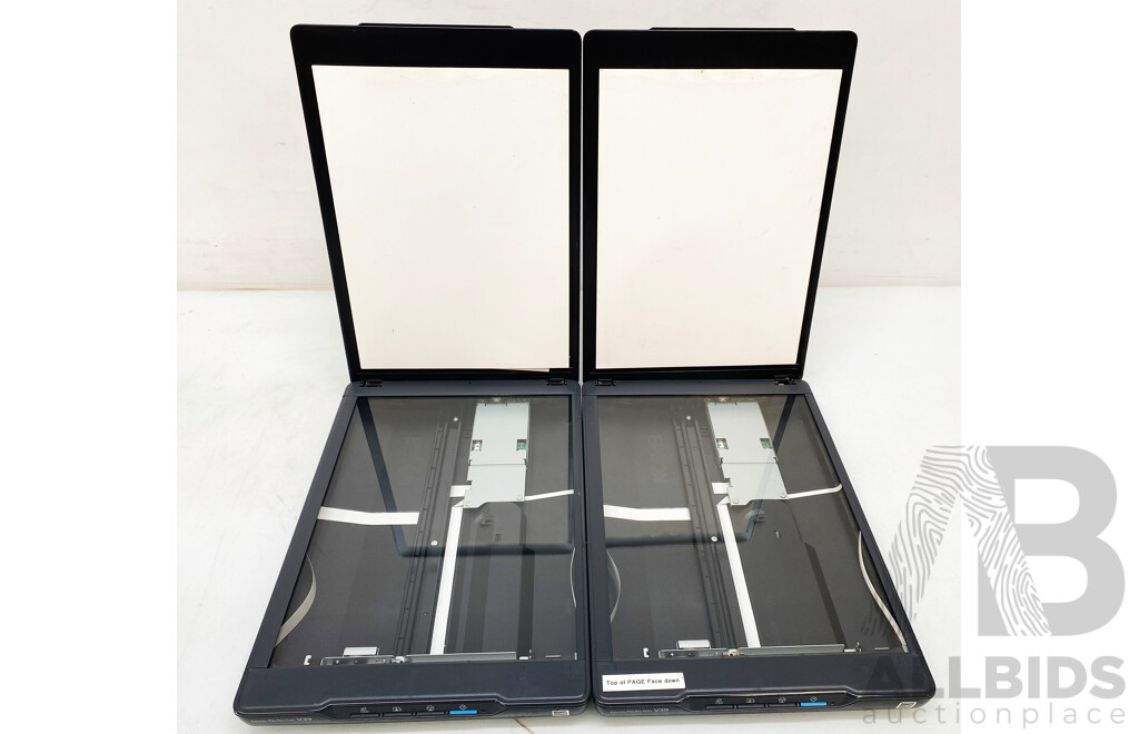 Epson (J371A) Perfection V39 Photo Scanner - Lot of Two