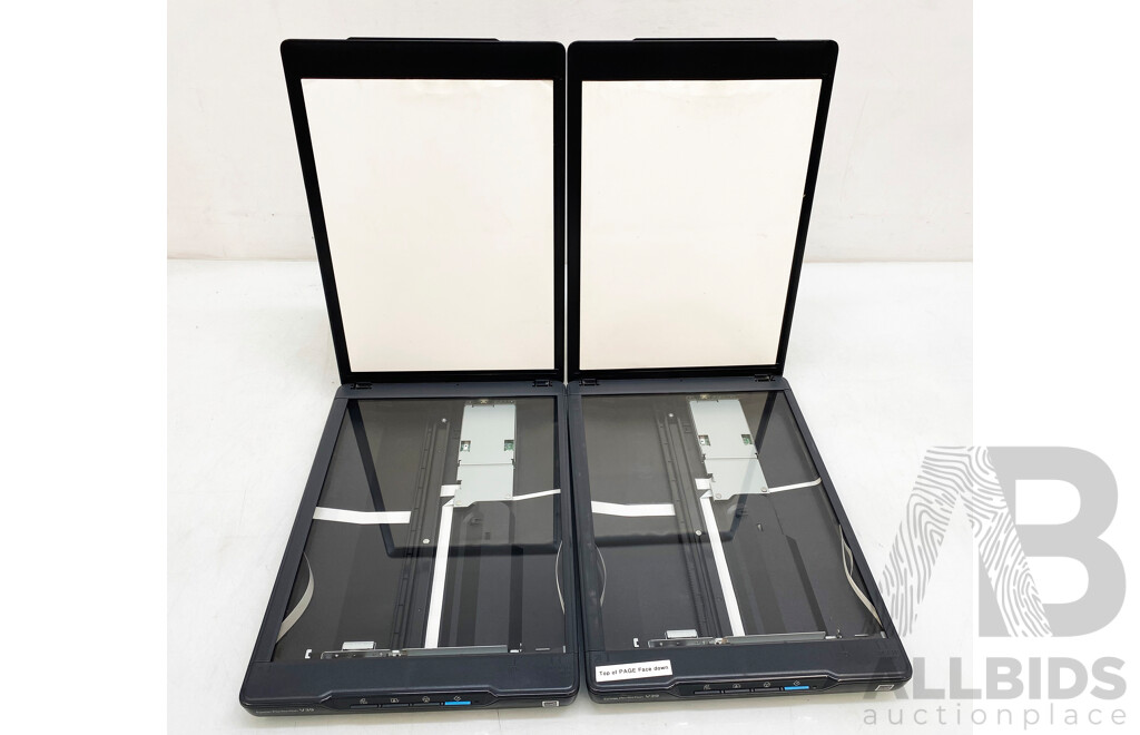 Epson (J371A) Perfection V39 Photo Scanner - Lot of Two