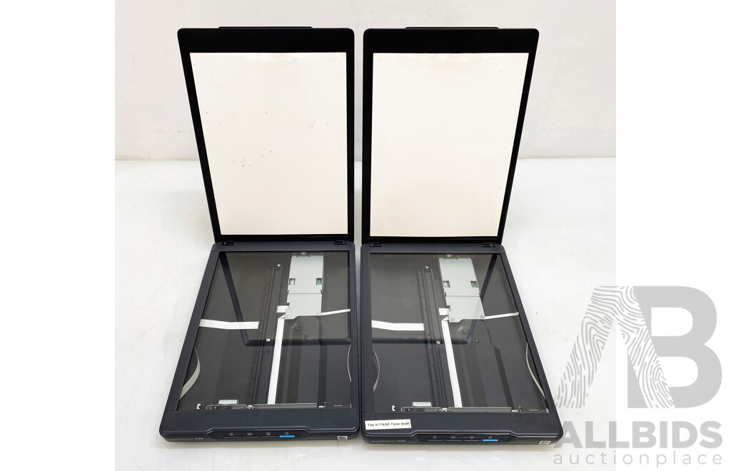 Epson (J371A) Perfection V39 Photo Scanner - Lot of Two