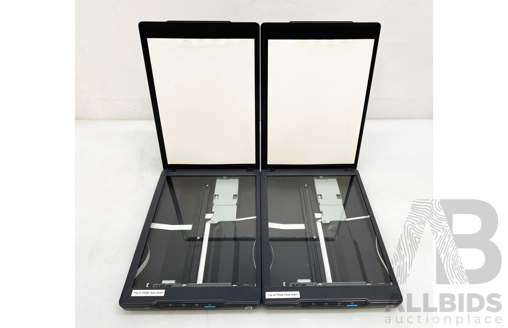 Epson (J371A) Perfection V39 Photo Scanner - Lot of Two