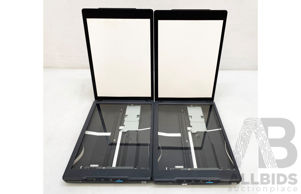 Epson (J371A) Perfection V39 Photo Scanner - Lot of Two