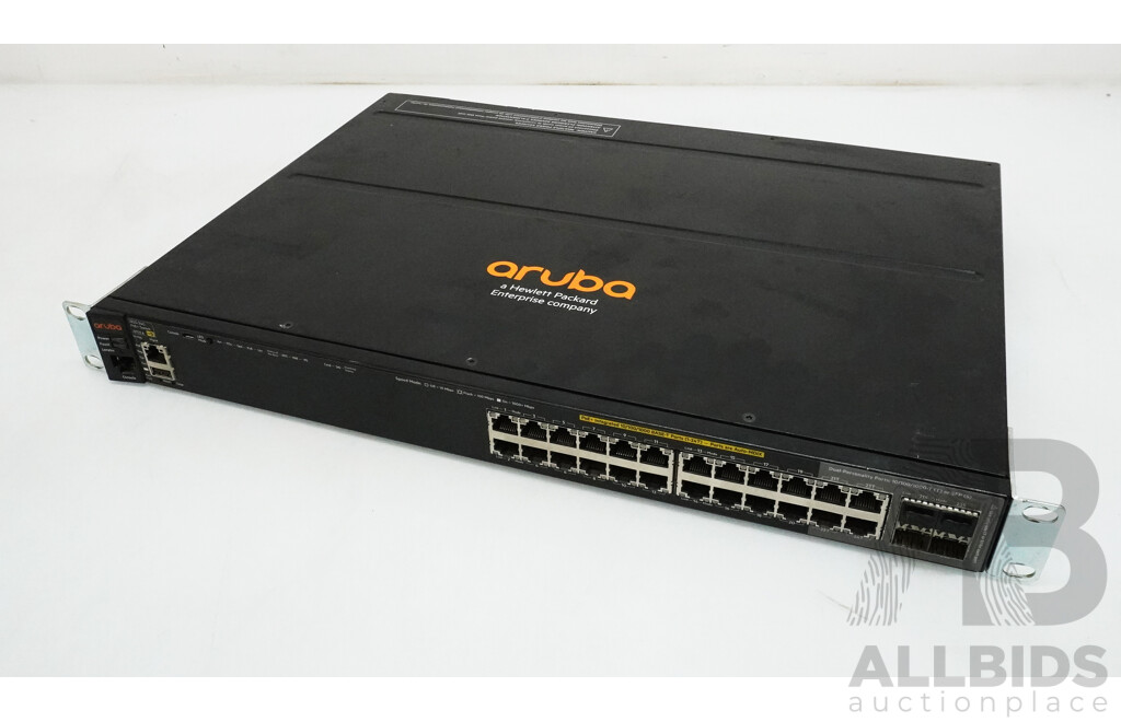 Aruba (J9727A) 2920-24G Series 24-Port Managed Gigabit Ethernet PoE+ Switch