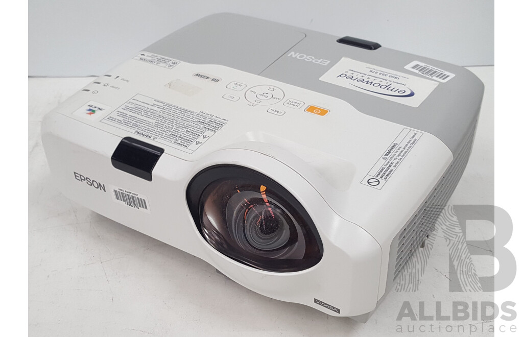 Epson (EB-435W) WXGA 3LCD Projector