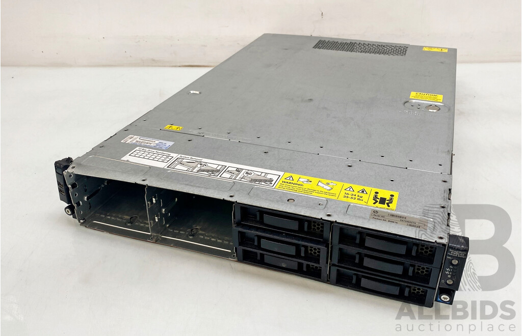 HP (HSTNS-2130) StorageWorks X1600 12-Bay 2RU Hard Drive Array