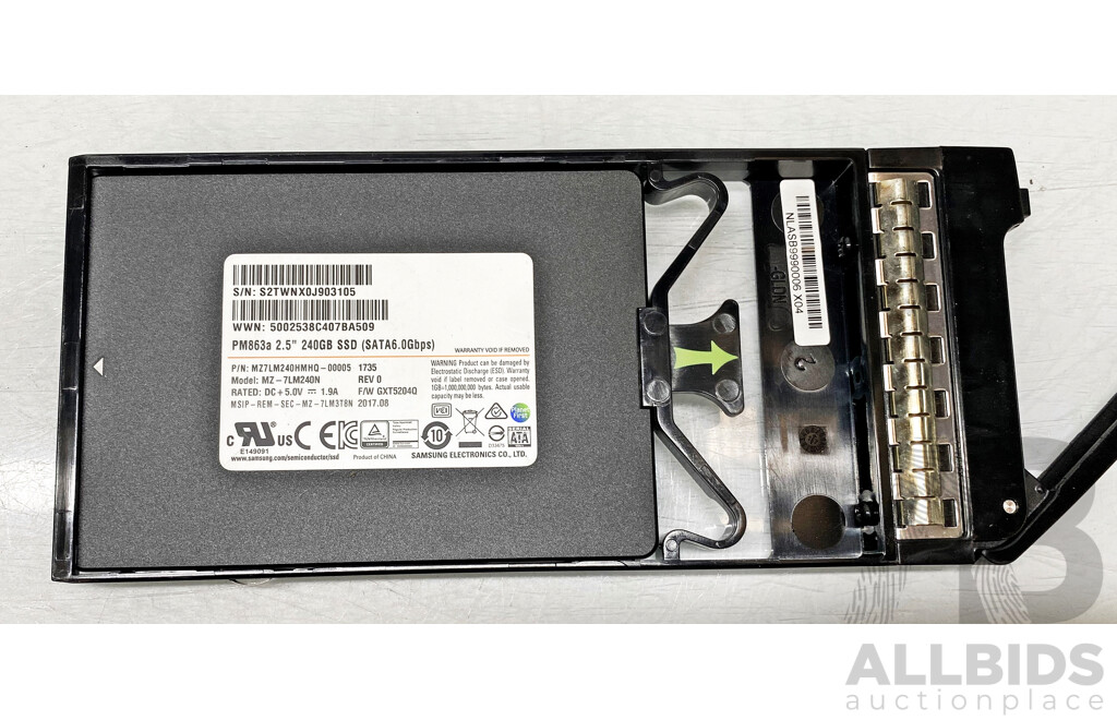 Nimblestorage (Q8B40A) 24-Bay 4RU Hard Drive Array W/ 5.76TB SSD Storage