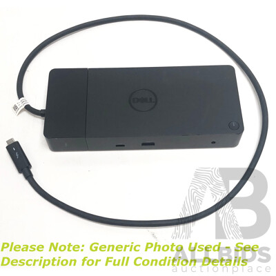 Dell (WD19TB) USB-C Docking Station w/ Power Supply