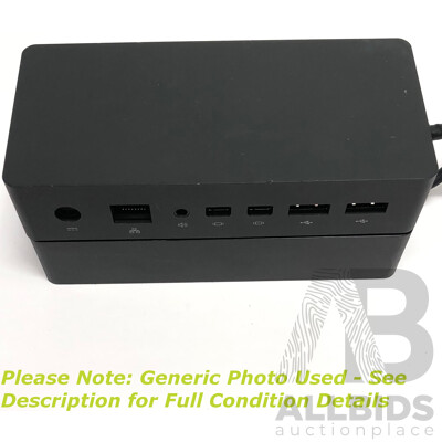 Microsoft (1661) Surface Dock w/ Power Supply