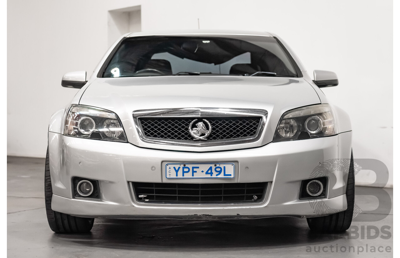 8/2010 Holden Caprice WM MY10 4d Sedan Silver V8 6.0L