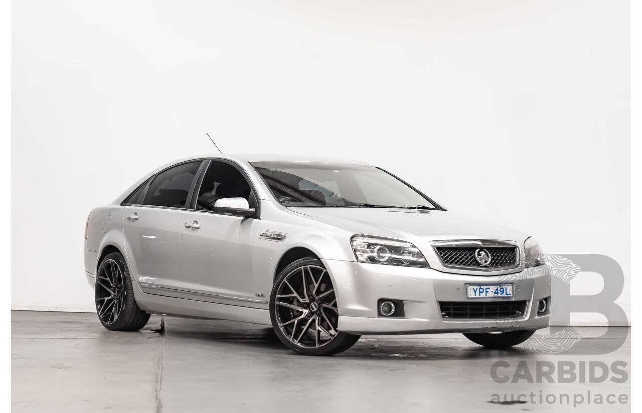 8/2010 Holden Caprice WM MY10 4d Sedan Silver V8 6.0L