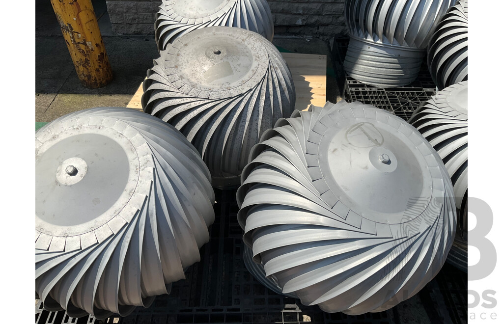 Industrial Whirly Birds, Base Plates and Fral Air Movers