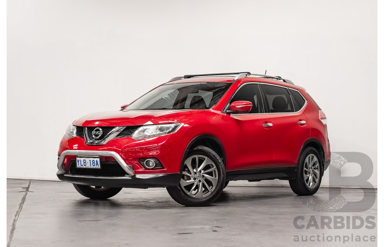 5/2016 Nissan X-Trail TL T32 4d Wagon Red Turbo Diesel 1.6L