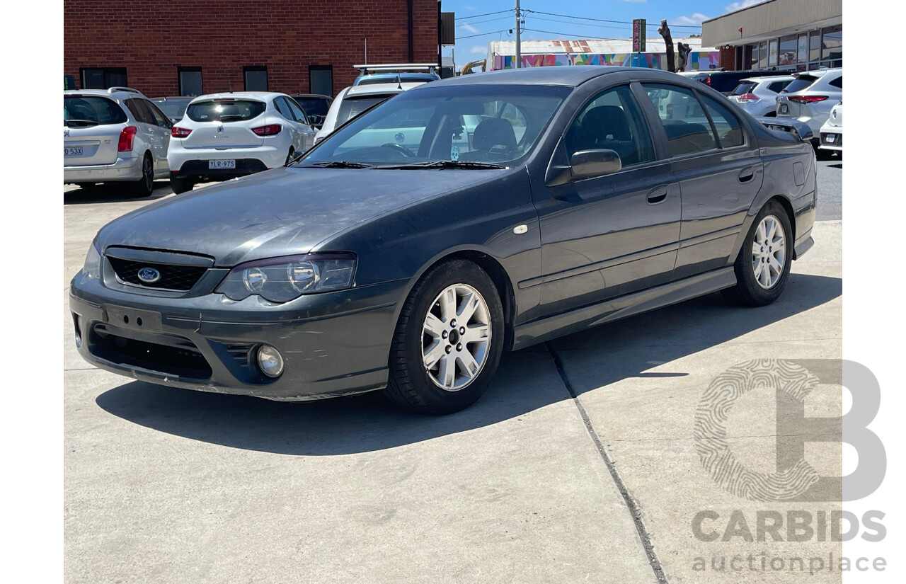 05/06 Ford Falcon XR6 RWD BF 4D Sedan Grey 4.0L