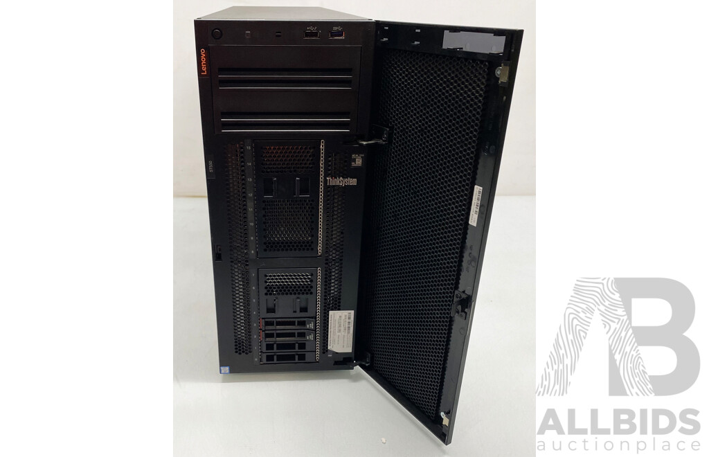 Lenovo ThinkSystem ST550 Intel Xeon Silver (4110) 2.10GHz-3.0GHz 8-Core CPU Server