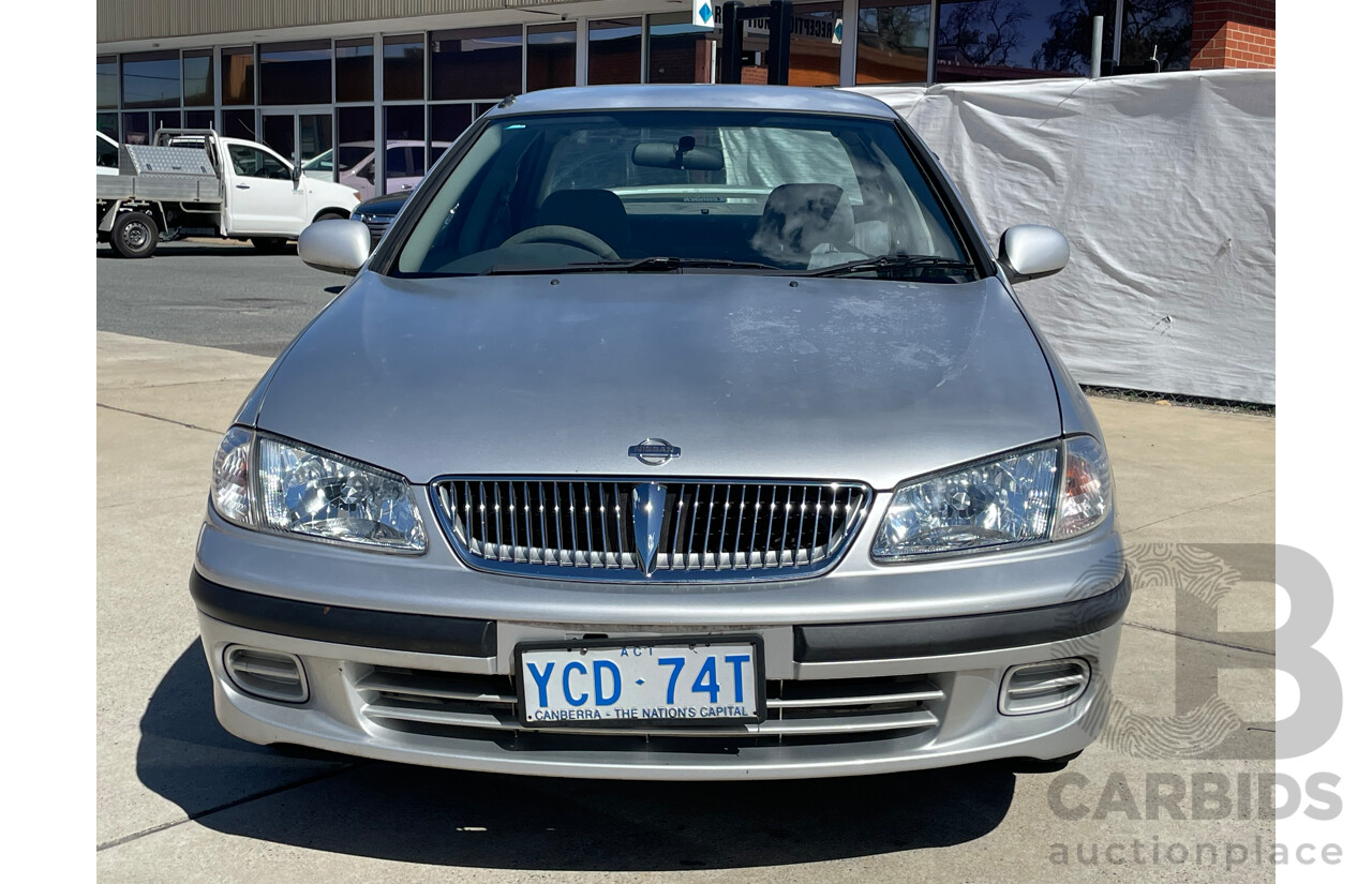 06/02 Nissan Pulsar ST PLUS FWD N16 4D Sedan Silver 1.8L