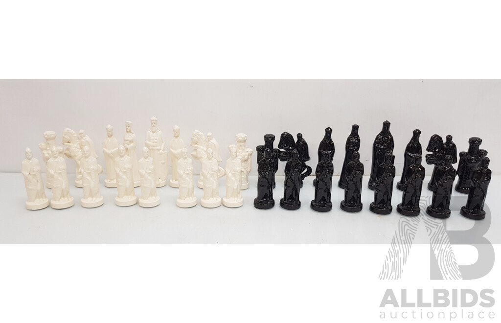Ceramic Chess Pieces