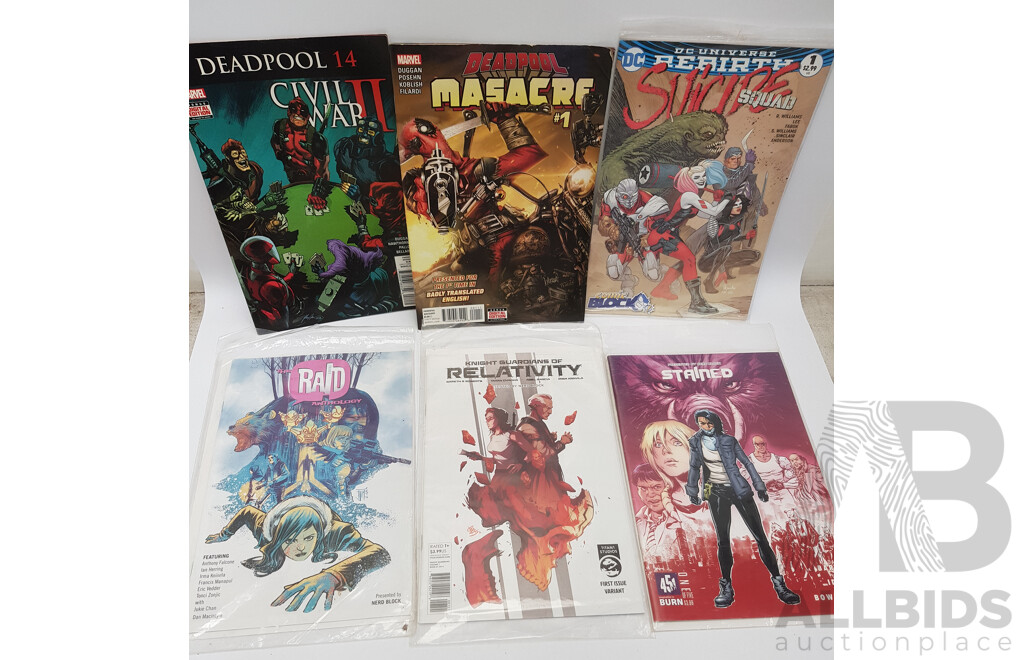 Assorted Lot of Comic Books From DC, Marvel, Dark Horse, and More