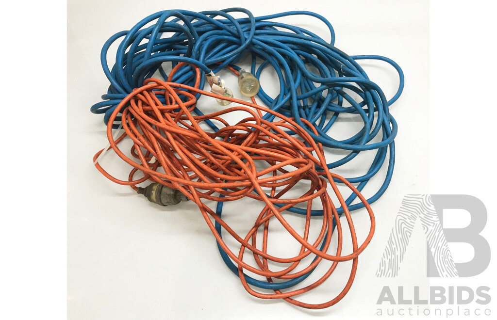 Pair of Power Extension Cords