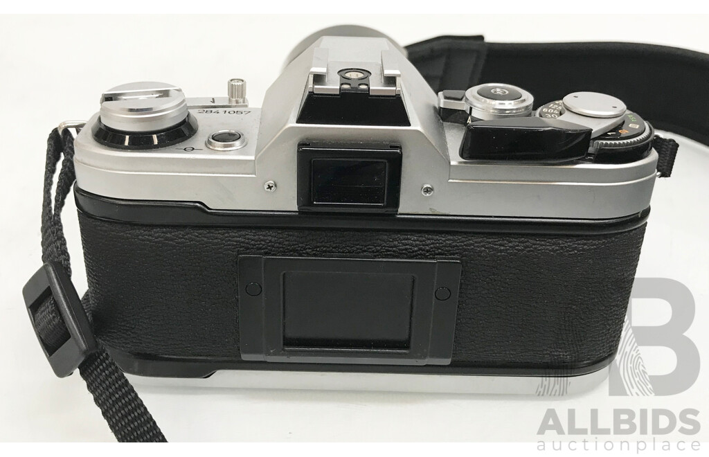 Canon AE-1 SLR Camera with Canon Lens