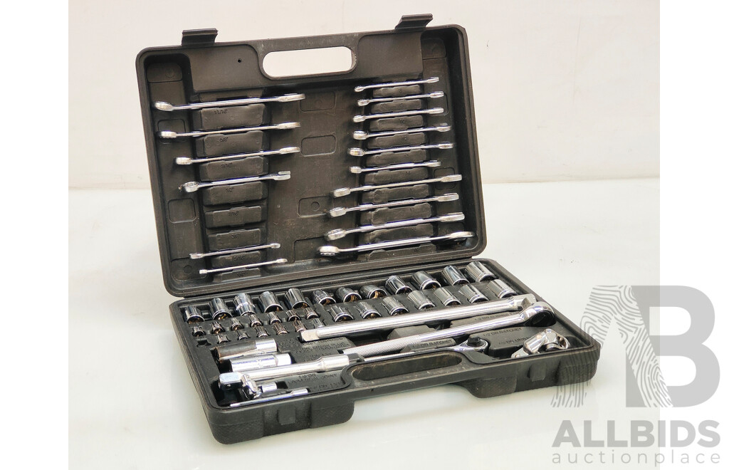 Socket Set with Black Case