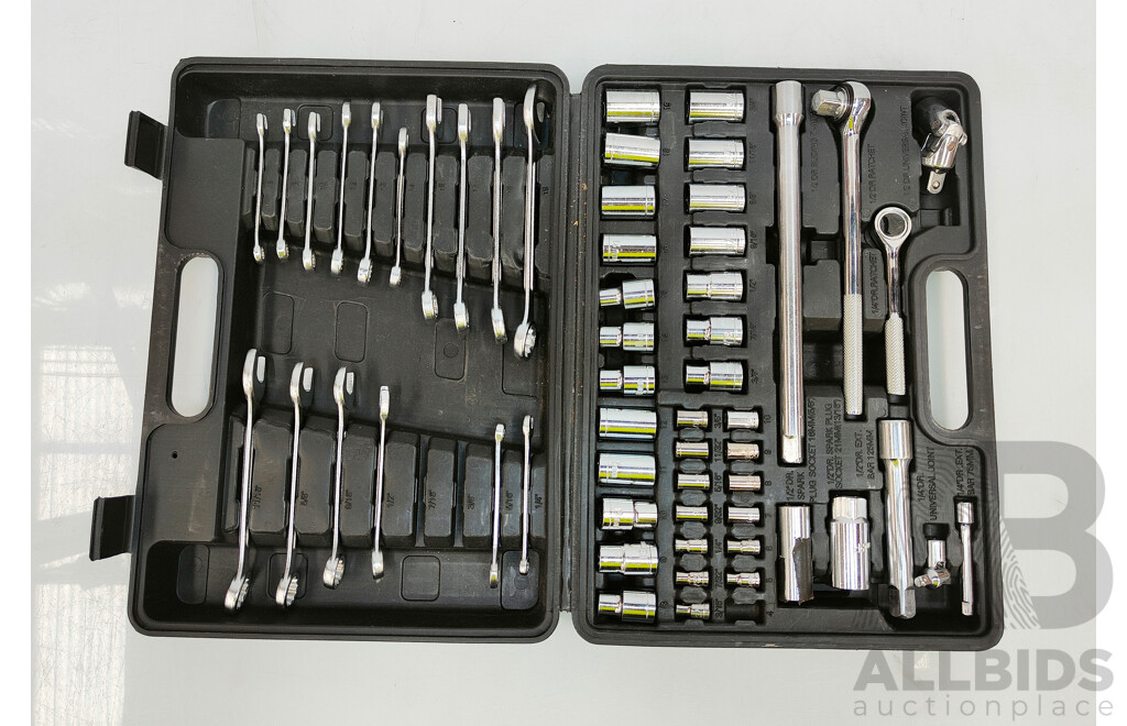 Socket Set with Black Case