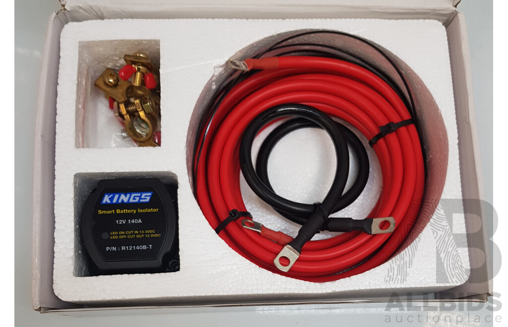 Adventure Kings Dual Battery System and 12V Accessory Panel - Lot of 2