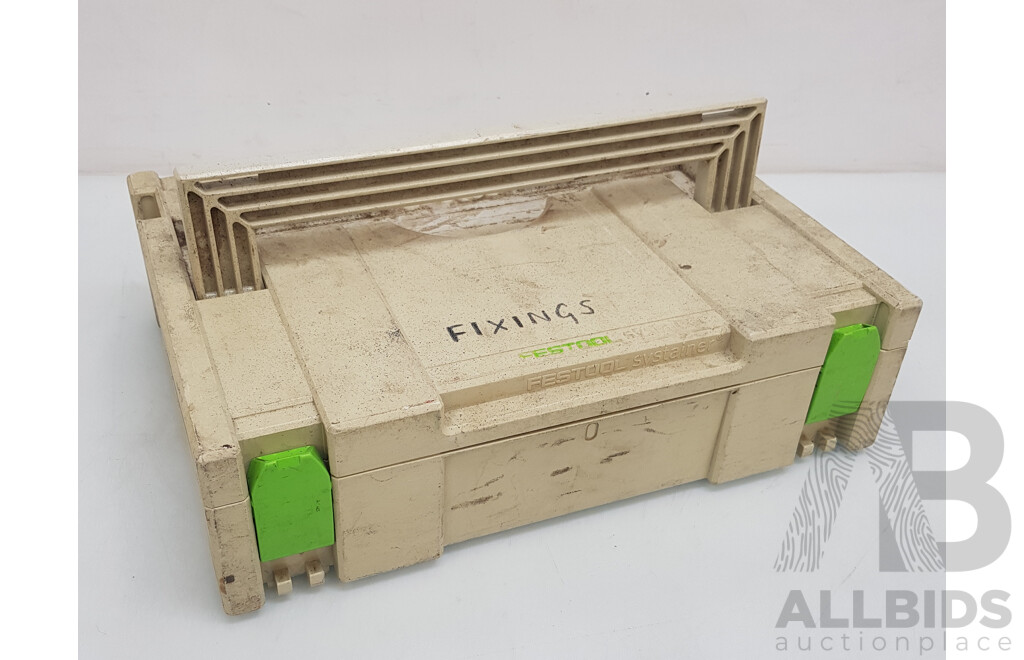 Festool Case with Screws and Fixings