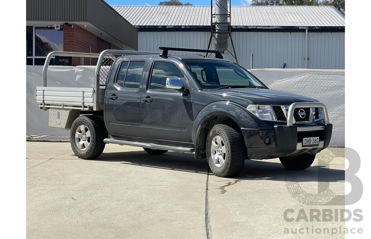 09/07 Nissan Navara ST-X (4x4) 4x4 D40 Dual Cab P/Up Grey 4.0L