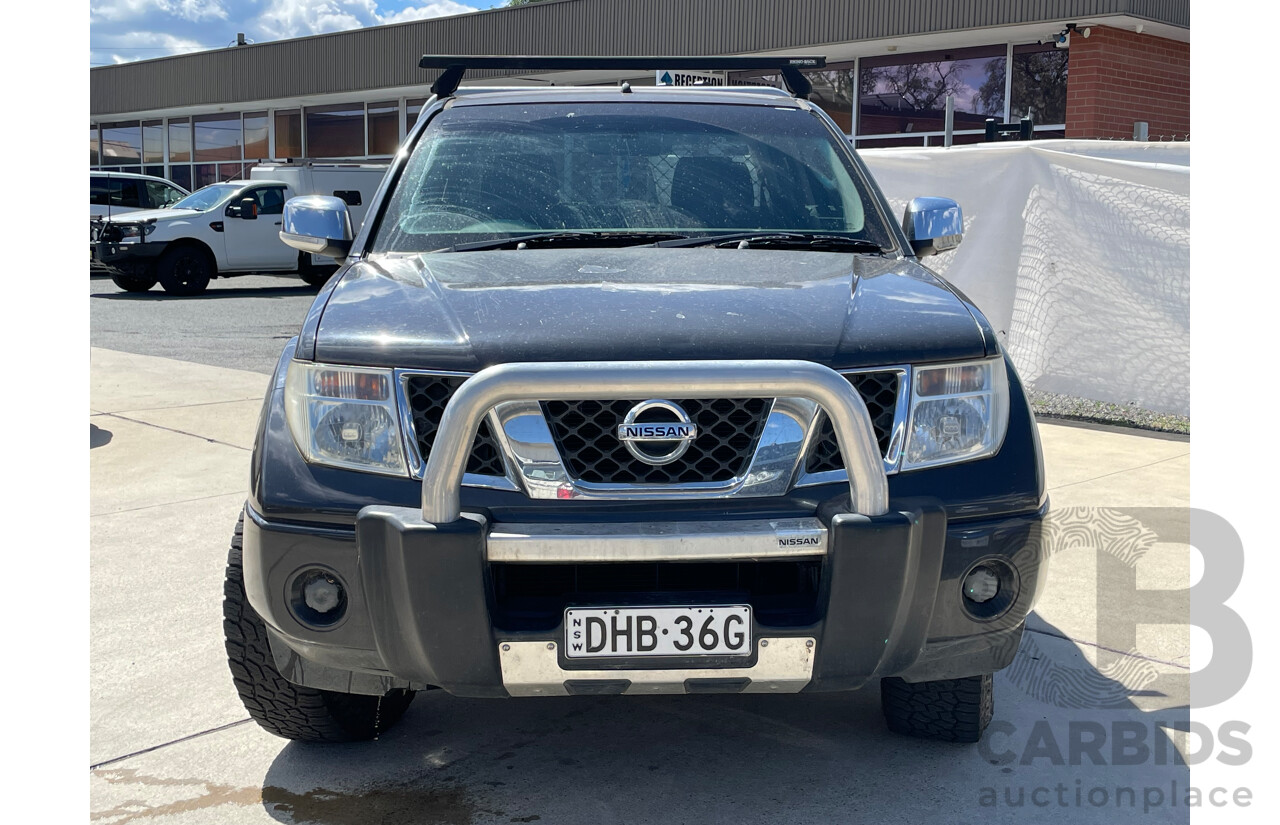 09/07 Nissan Navara ST-X (4x4) 4x4 D40 Dual Cab P/Up Grey 4.0L