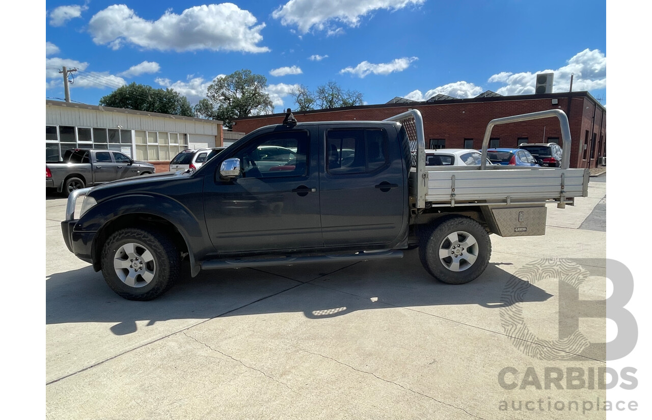 09/07 Nissan Navara ST-X (4x4) 4x4 D40 Dual Cab P/Up Grey 4.0L