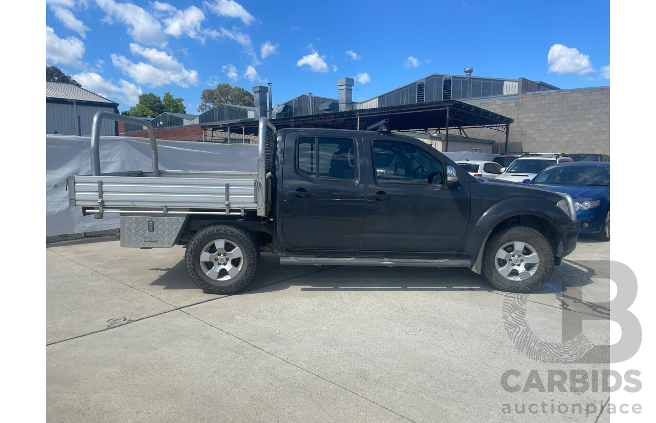 09/07 Nissan Navara ST-X (4x4) 4x4 D40 Dual Cab P/Up Grey 4.0L