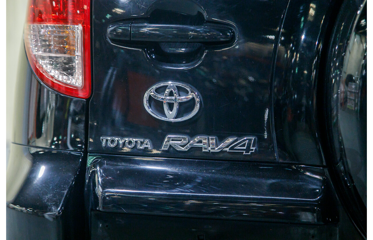 7/2006 Toyota Rav4 Cruiser L (4x4) ACA33R 4d Wagon Black 2.4L