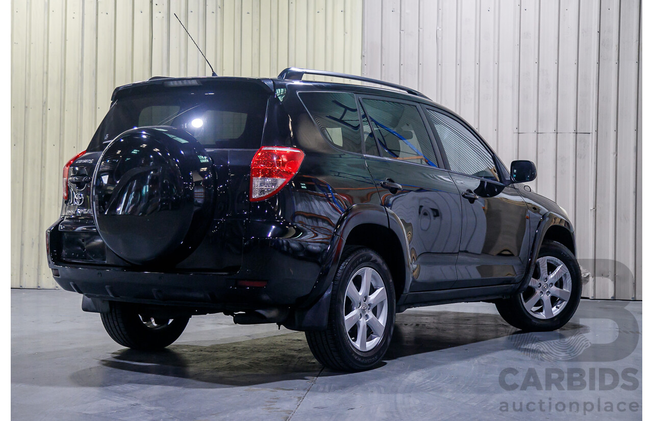 7/2006 Toyota Rav4 Cruiser L (4x4) ACA33R 4d Wagon Black 2.4L
