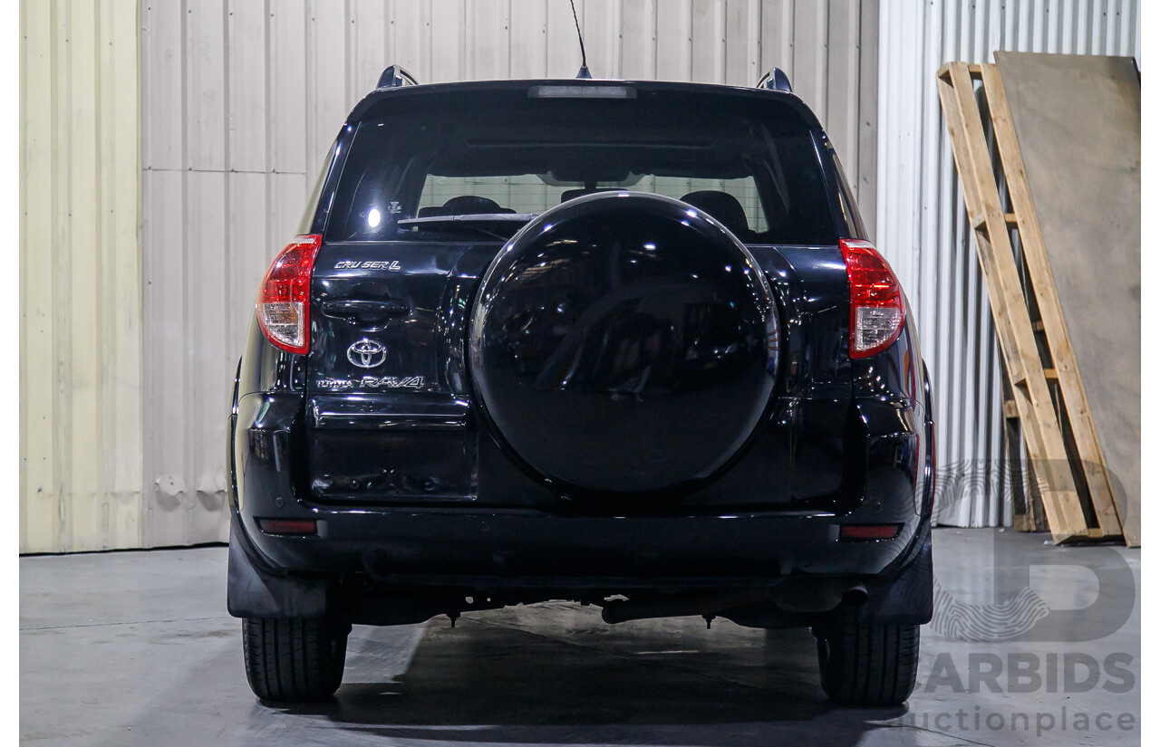 7/2006 Toyota Rav4 Cruiser L (4x4) ACA33R 4d Wagon Black 2.4L