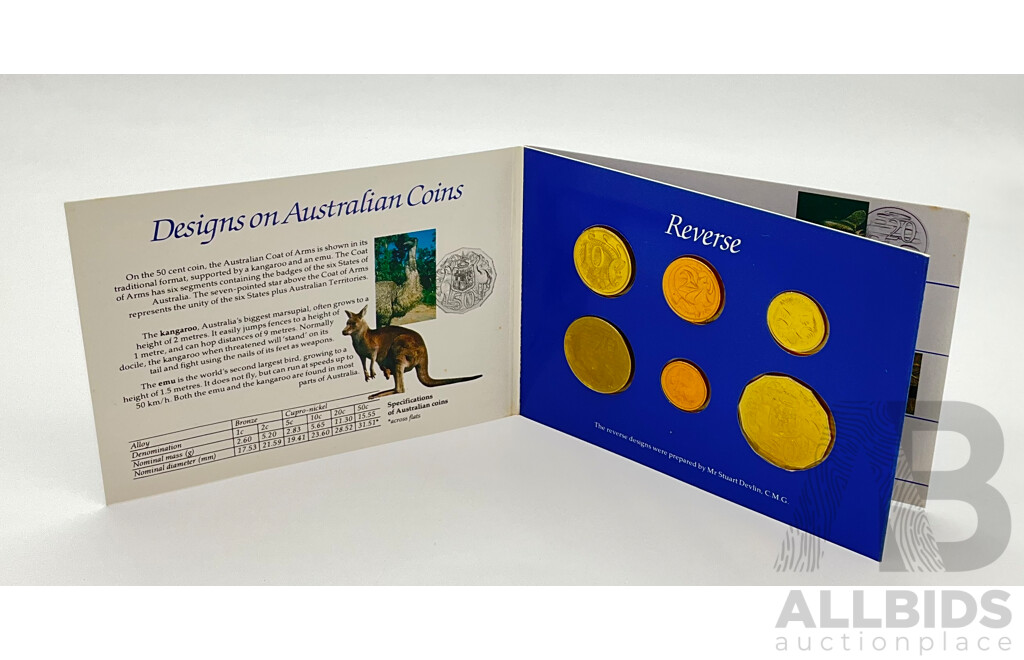 Australian RAM 1984 UNC Coin Set