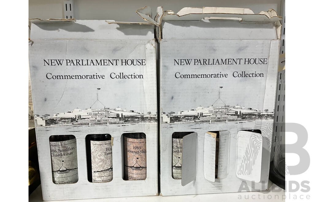 Two New Parliament House Commemorative Collection Boxes 1985-86