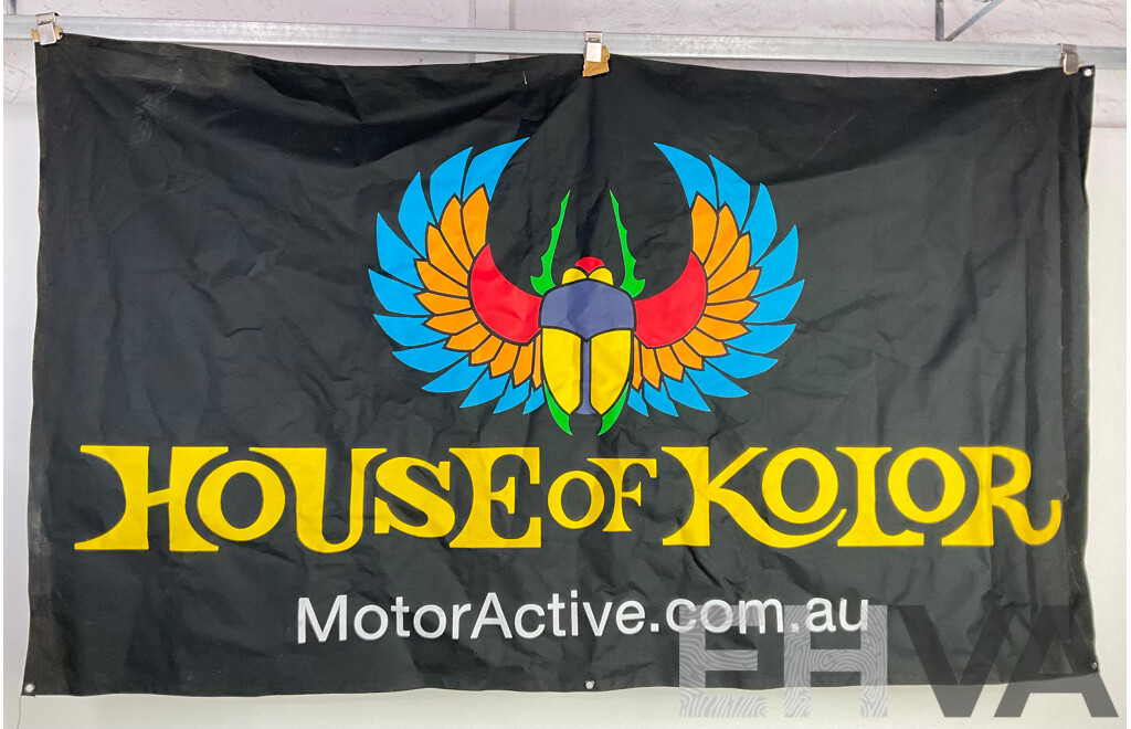 Large House of Kolor Canvas Banner