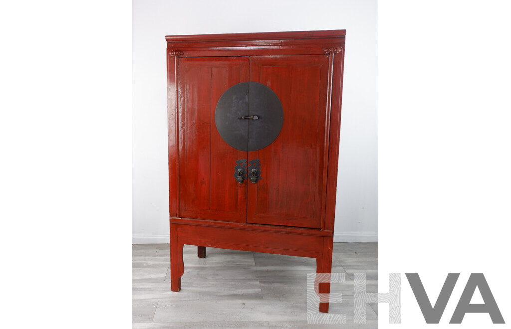Antique Chinese Wedding Cabinet
