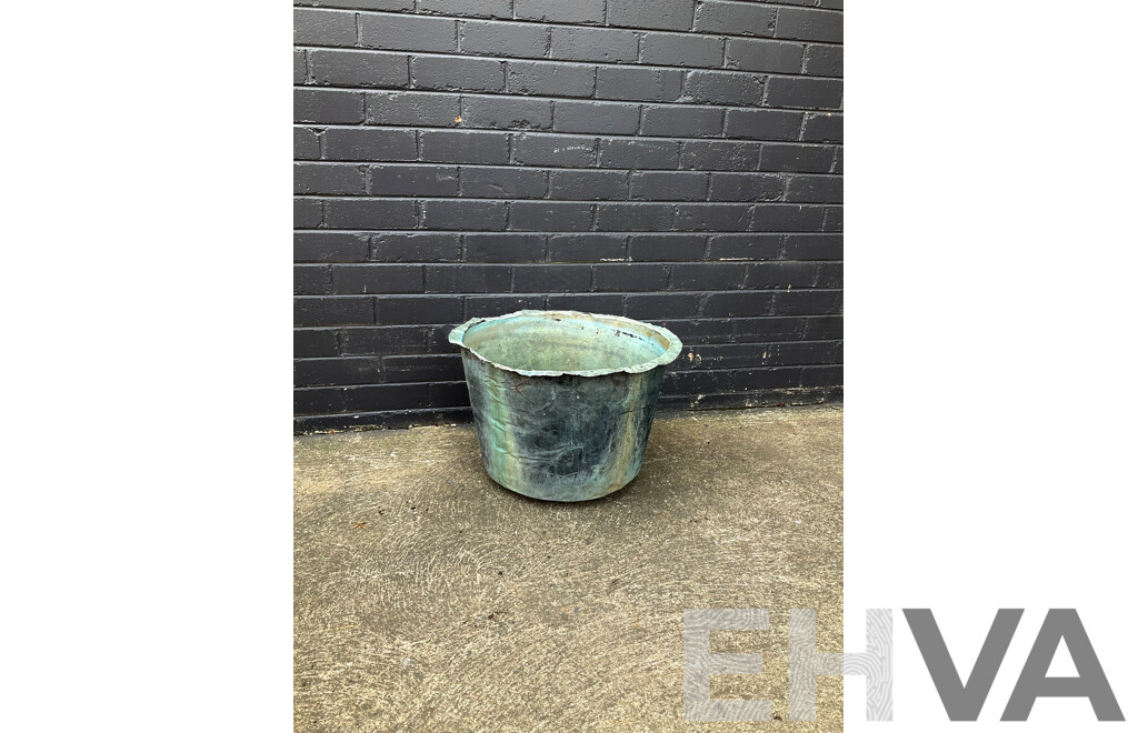 Vintage Metters 12 Gallon Copper Tub