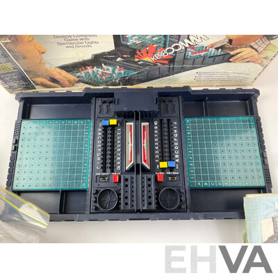 Vintage Milton Bradley Electronics Computer Battleship Game with Original Box