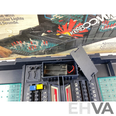 Vintage Milton Bradley Electronics Computer Battleship Game with Original Box