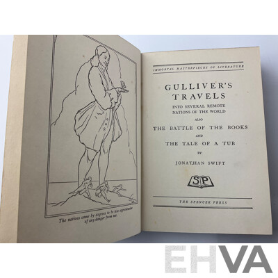 Collection of Antique and Vintage Hard Cover Books Including the Letters of Queen Victoria, John Murray, 1908, Gulliver's Travels, Jonathan Swift, 1937, a Caribbean Mystery, Agatha Christie, the Black Arrow, Robert Louis Stevenson,.......