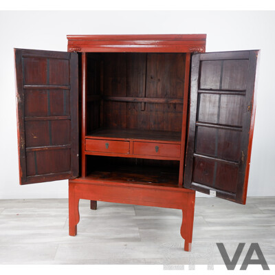 Antique Chinese Wedding Cabinet