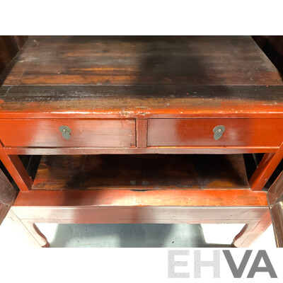 Antique Chinese Wedding Cabinet